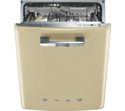 SMEG  DI6FABCR Integrated Full-size Dishwasher - Cream